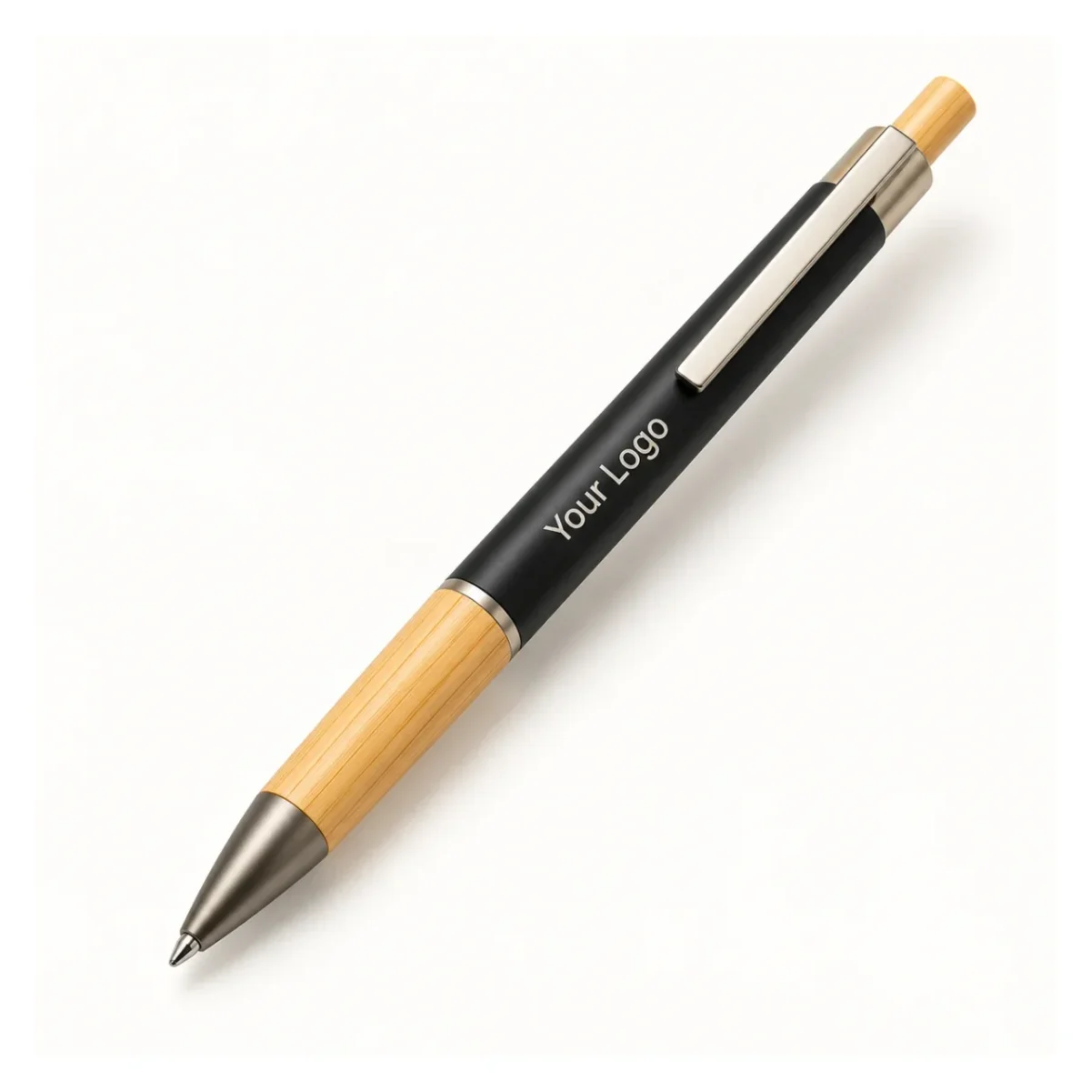 Black and Gold-Tone Premium Steel Pen